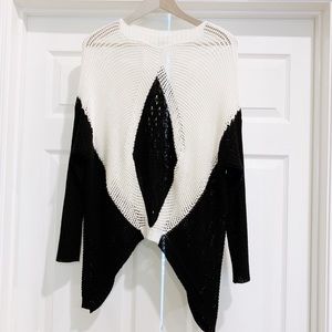 Charming Charlie Shark Bite Sweater. NWOT